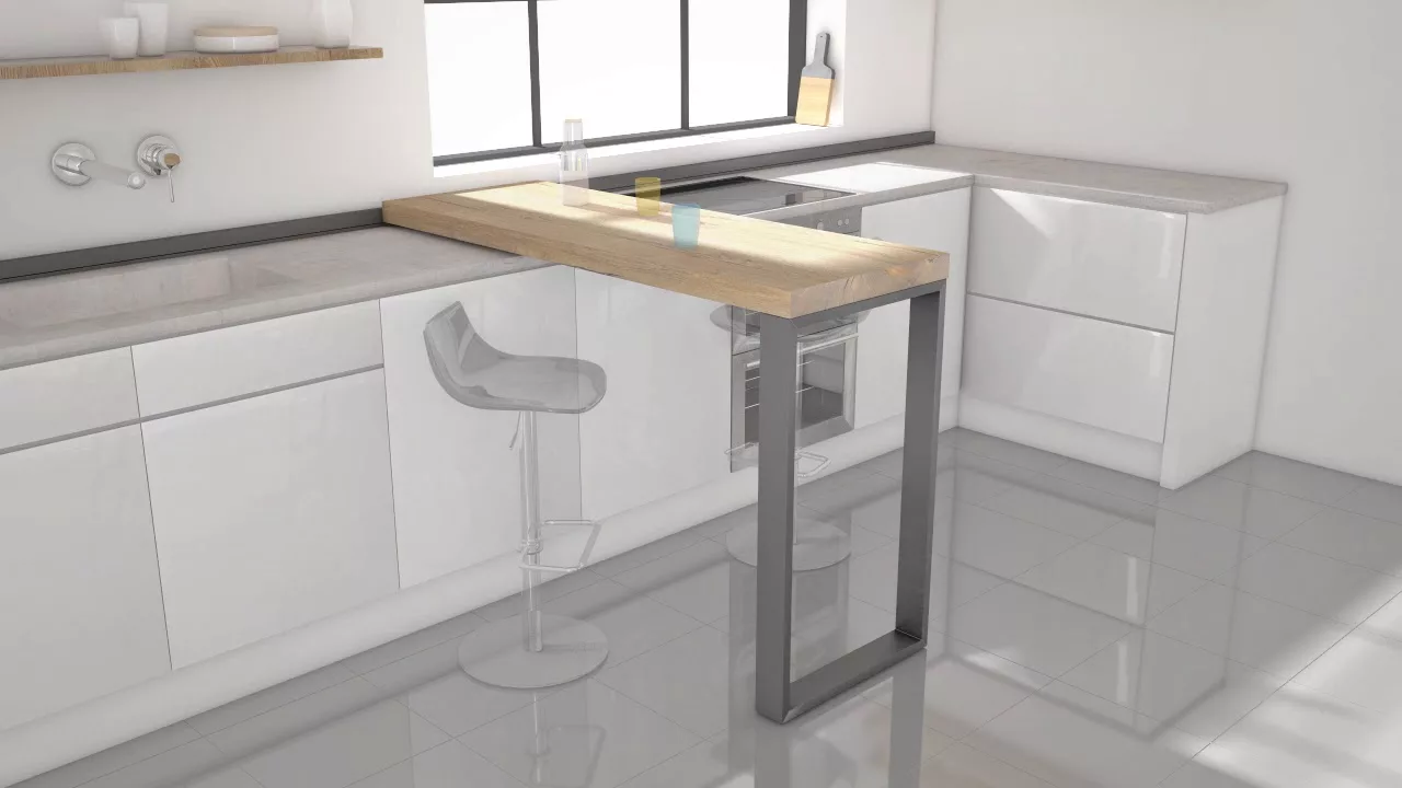 Sano hyvästit keittiön työtason kodinkoneille: 3 uutta huonekalua, jotka optimoivat tilan ja ovat jo trendikkäitä.