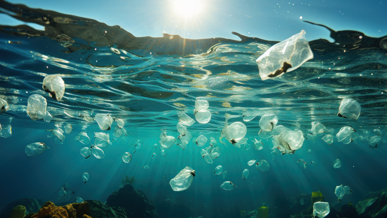 Tutkijat yrittävät havaita mikromuovia merissä avaruudesta käsin: innovatiivinen menetelmä.