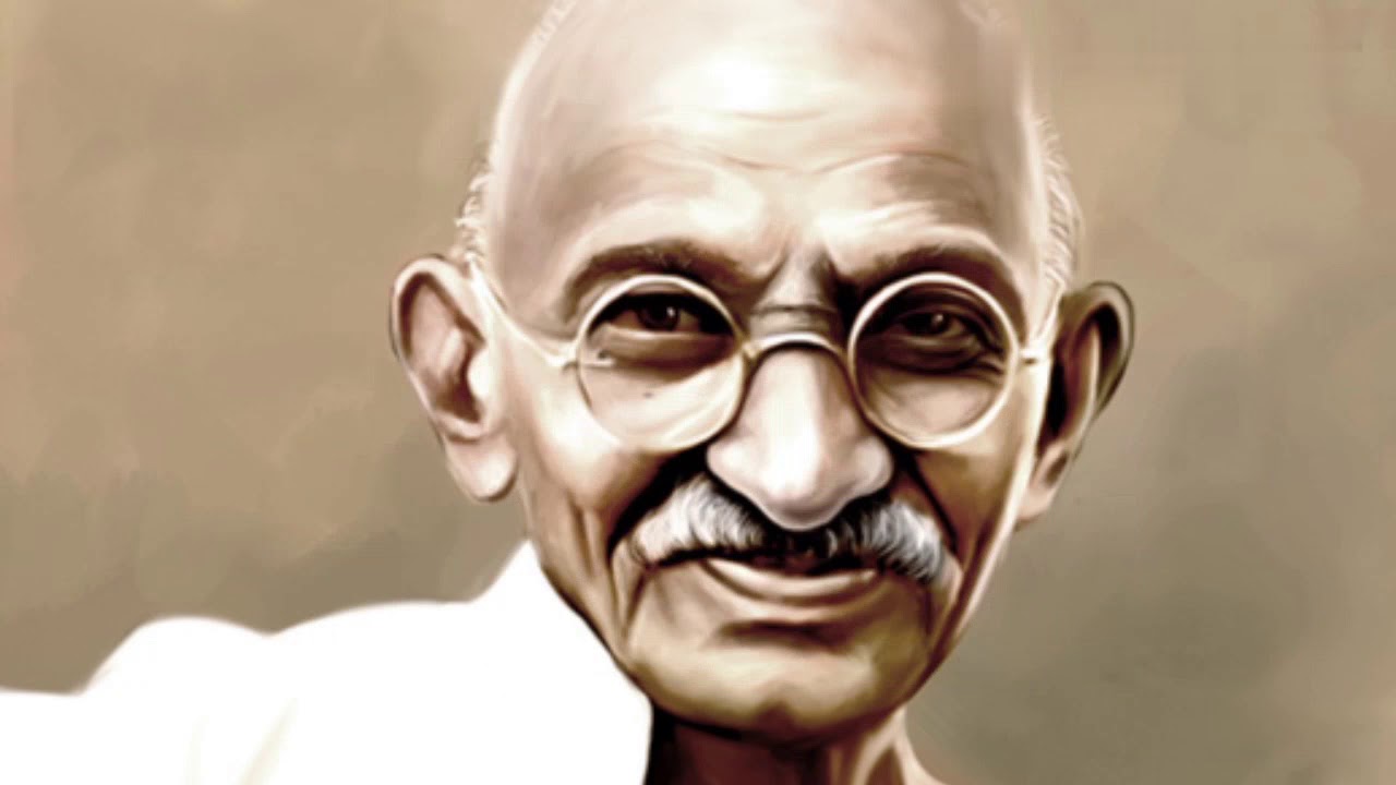 Mahatma Gandhi, pasifisti: ”Onnellisuus on sitä, kun ajatuksesi, sanasi ja tekosi ovat sopusoinnussa keskenään.”