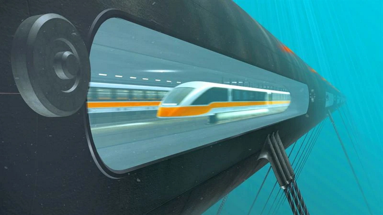 He rakentavat vuosituhannen projektia: maailman pisintä vedenalaista tunnelia, jossa junat kulkevat äärimmäisillä nopeuksilla.